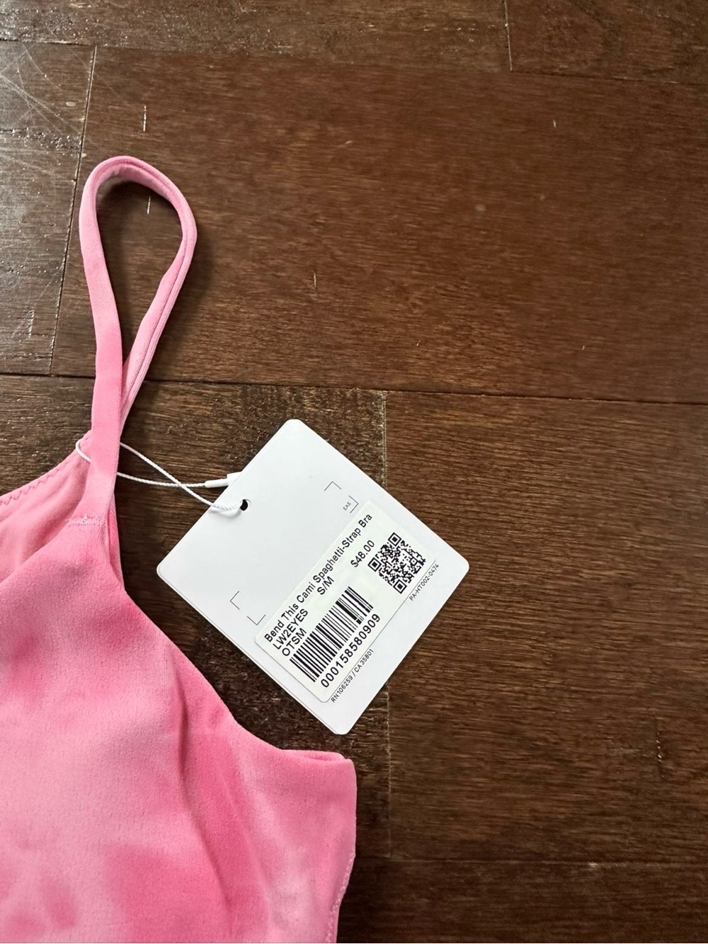 Lululemon Bend This Cami Spaghetti-Strap
Bra smooth wash strawberry size S/M-NWT - Picture 8 of 14
